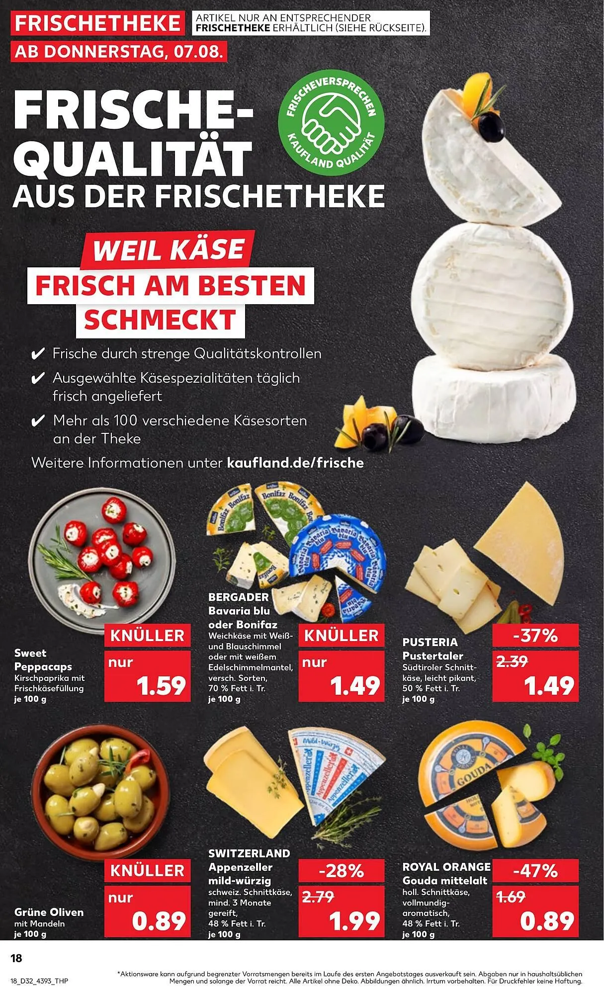 Kaufland Prospekt von 7. August bis 13. August 2025 - Prospekt seite 18