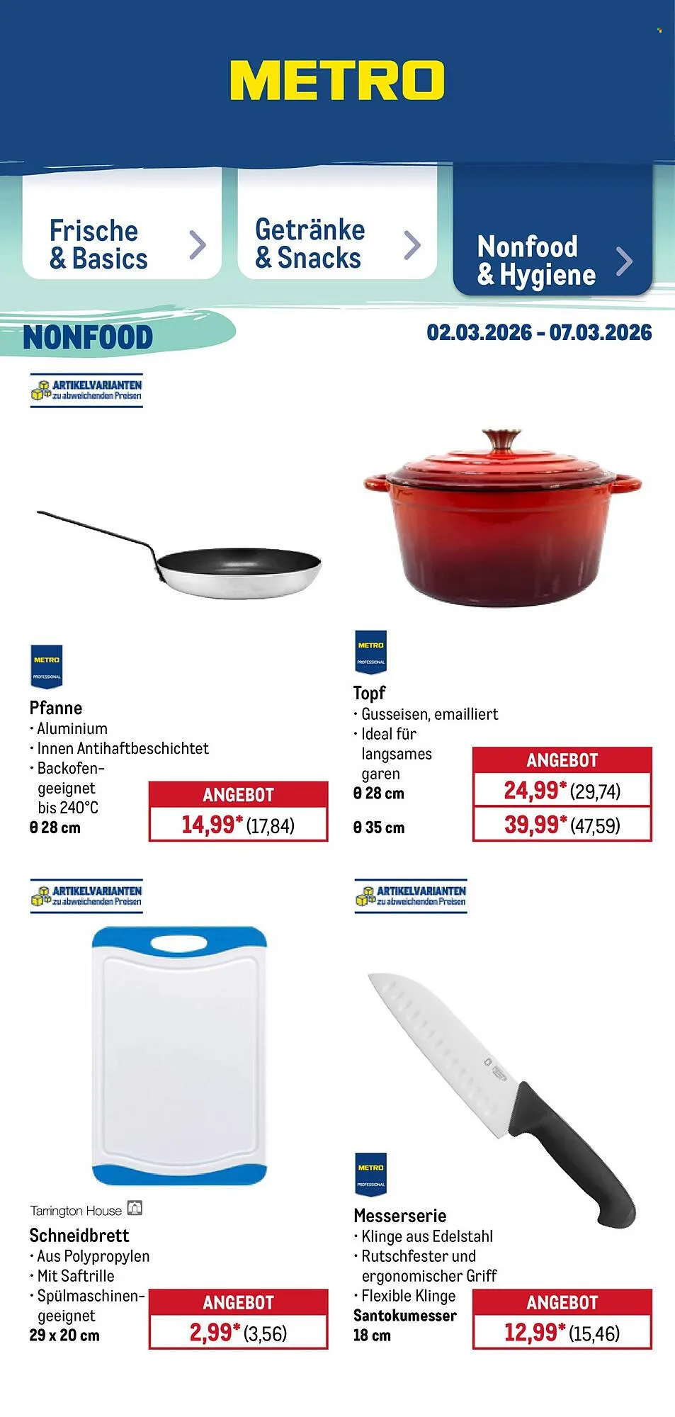 METRO Prospekt von 2. März bis 7. März 2026 - Prospekt seite 42