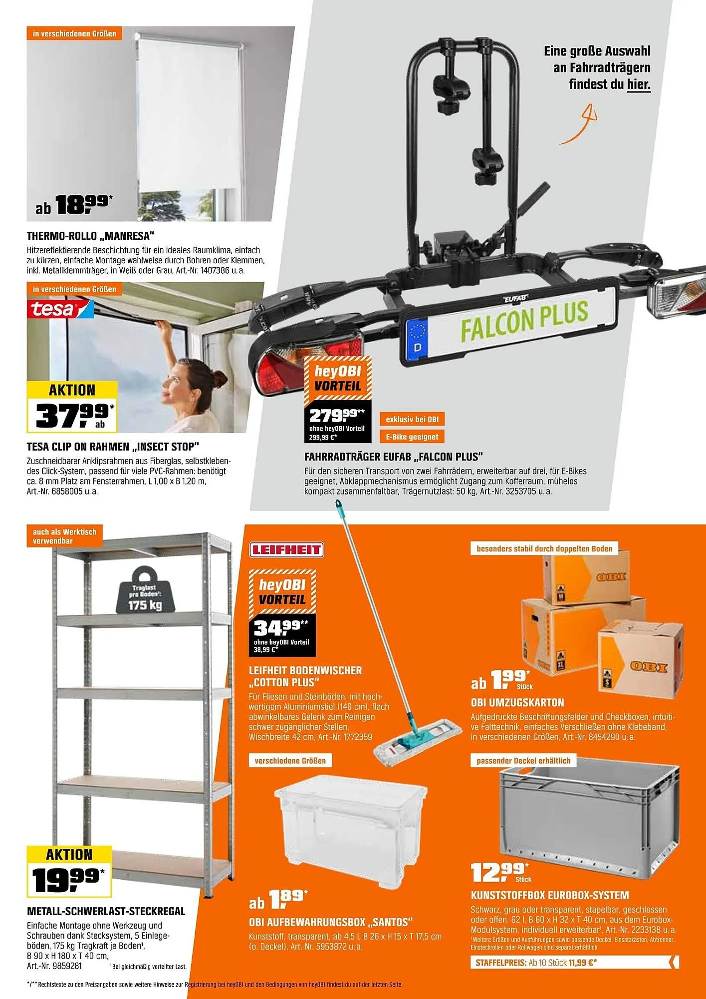 OBI Prospekt von 16. Mai bis 31. Mai 2025 - Prospekt seite 21