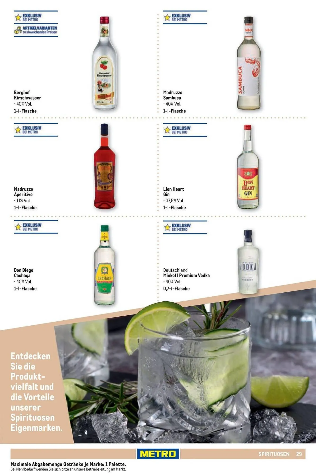 METRO Prospekt von 25. März bis 8. April 2026 - Prospekt seite 29
