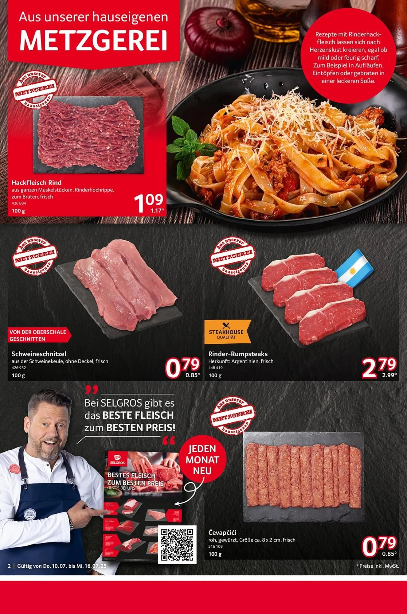 Selgros Prospekt von 10. Juli bis 17. Juli 2025 - Prospekt seite 2