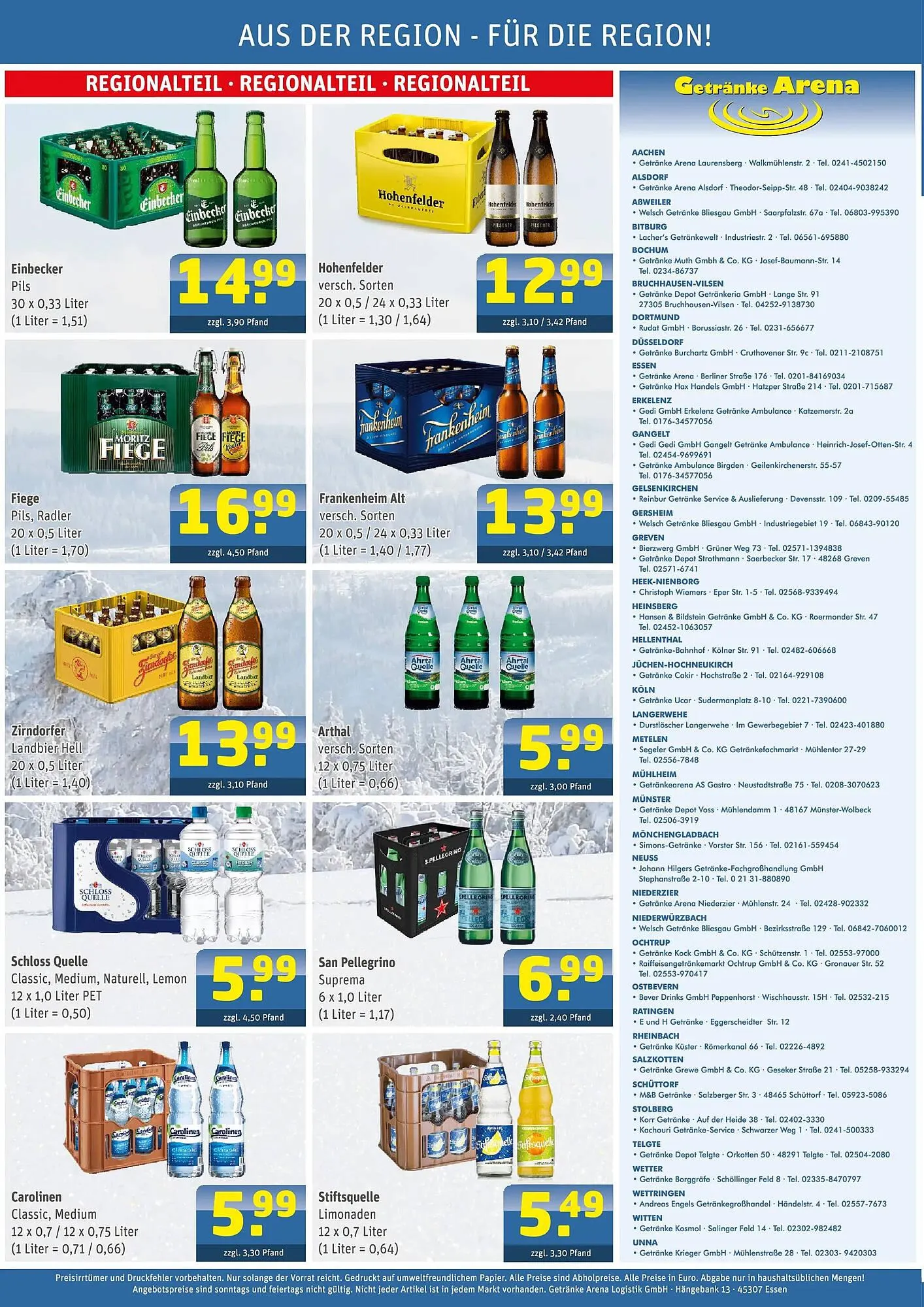 Getränke Arena Prospekt von 8. Februar bis 14. Februar 2026 - Prospekt seite 4