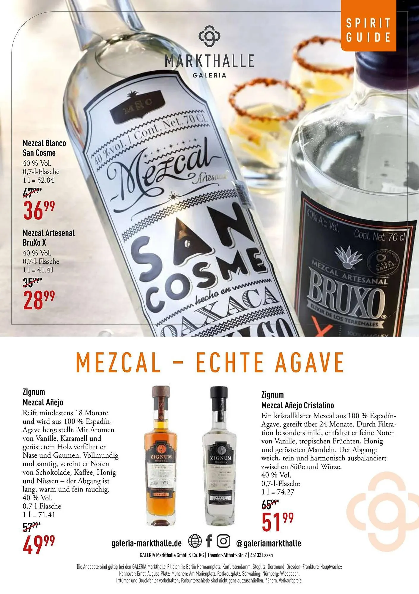 Galeria Markthalle Prospekt von 3. November bis 17. November 2025 - Prospekt seite 12