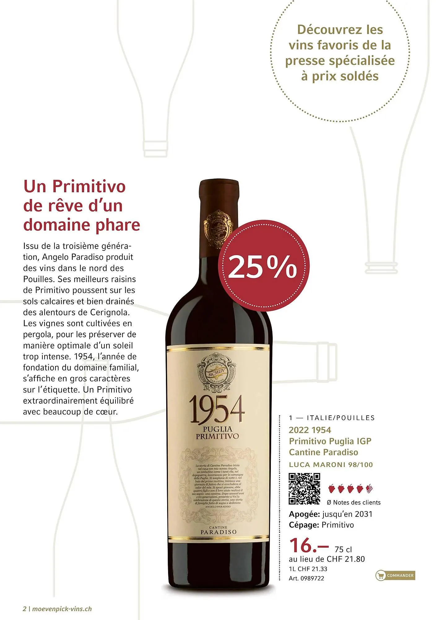 Mövenpick Wein Prospekt von 13. Juni bis 20. Juli 2025 - Prospekt seite 2