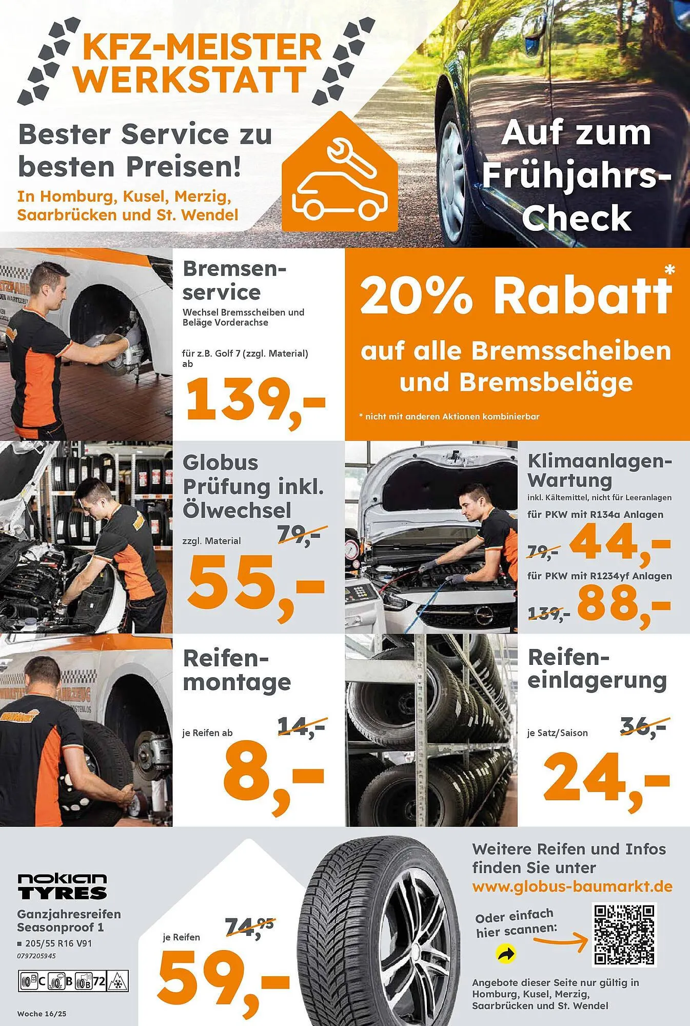 Globus Baumarkt Prospekt von 13. April bis 19. April 2025 - Prospekt seite 26
