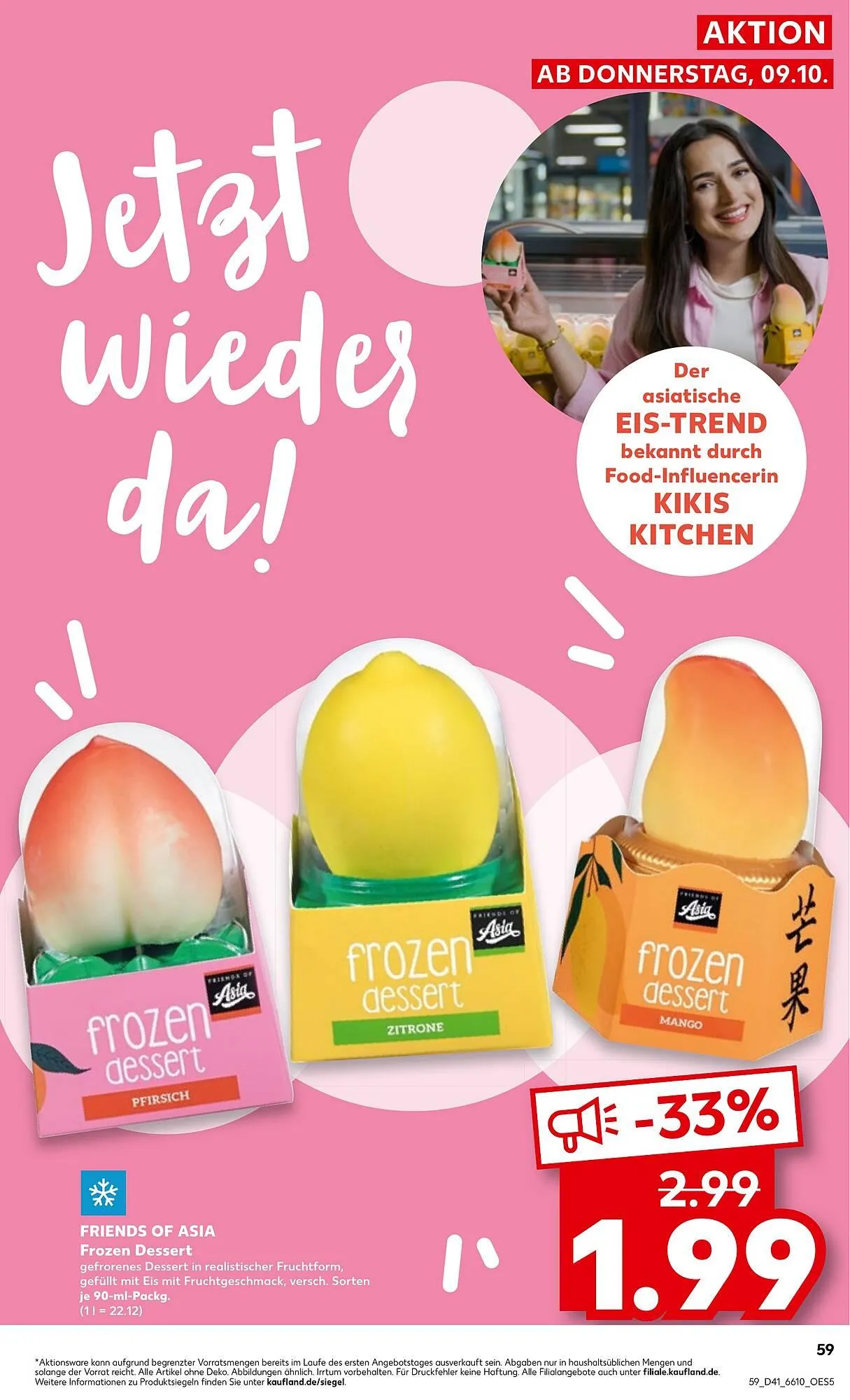Kaufland Prospekt von 9. Oktober bis 15. Oktober 2025 - Prospekt seite 59