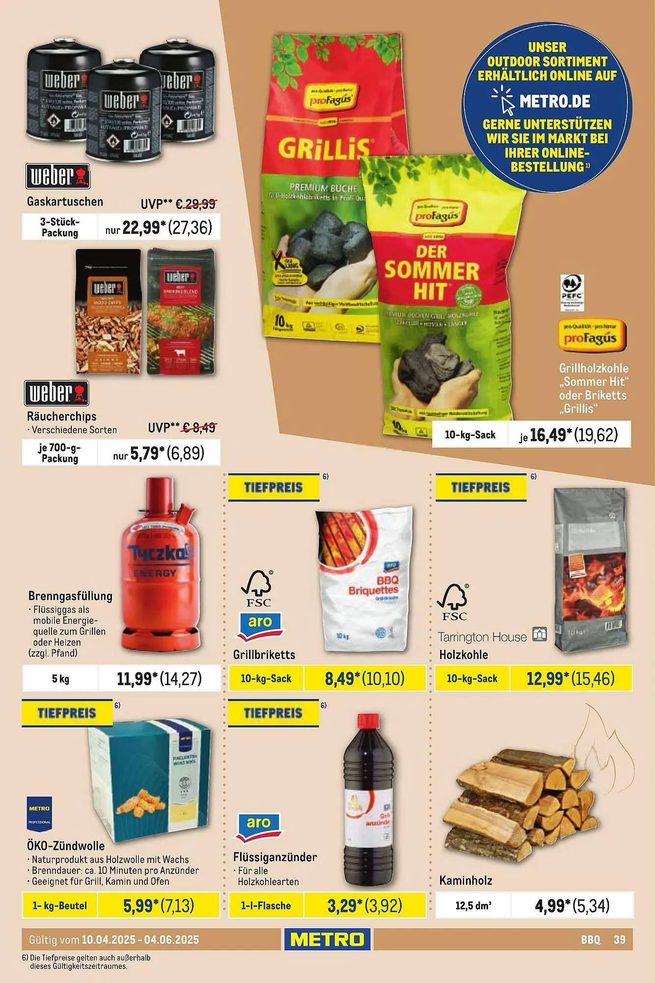 METRO Prospekt von 10. April bis 6. Juni 2025 - Prospekt seite 39