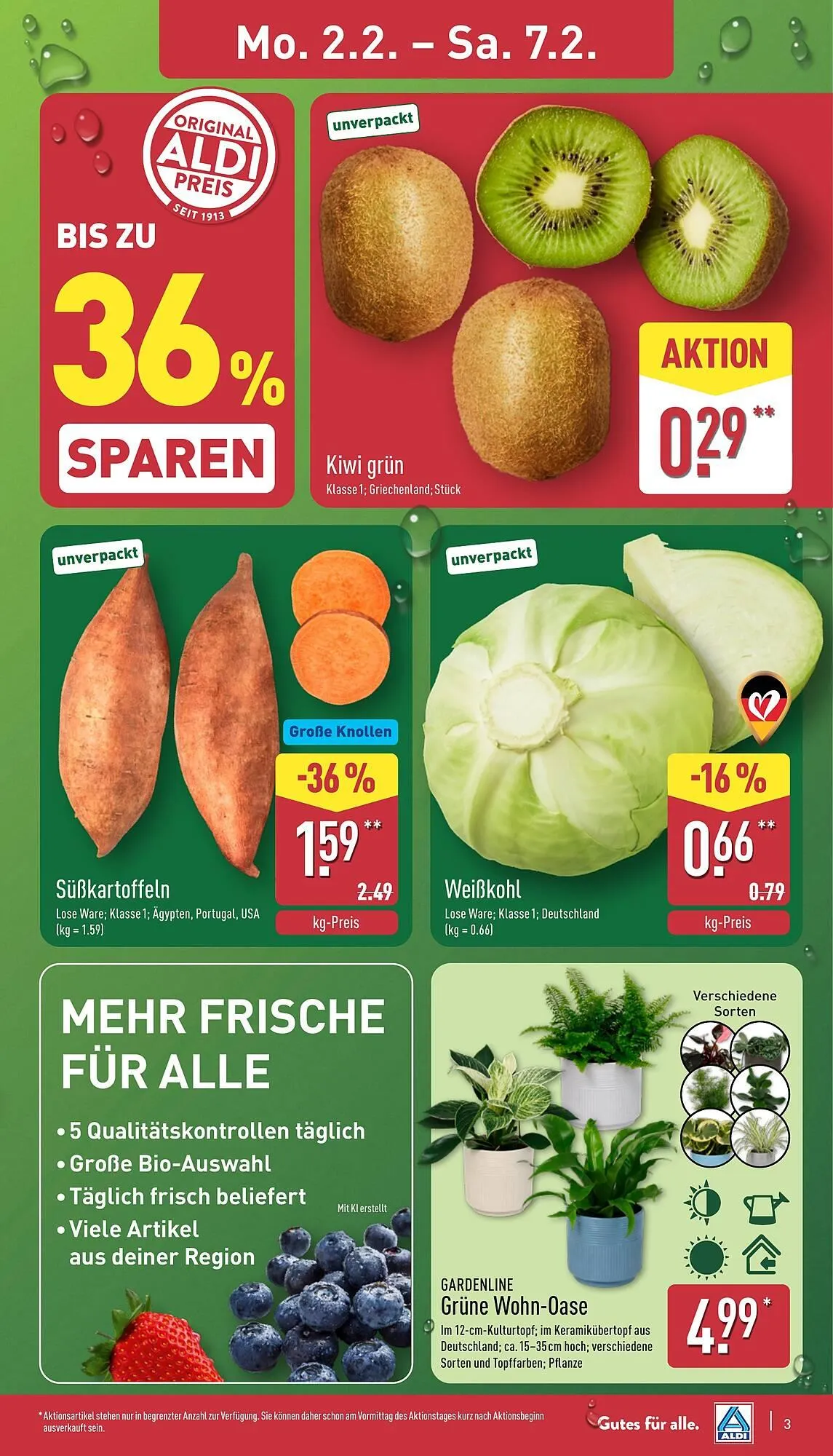 Aldi Nord Prospekt von 2. Februar bis 7. Februar 2026 - Prospekt seite 3