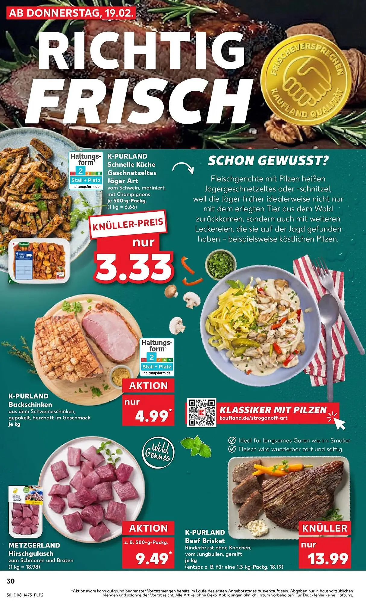 Kaufland Prospekt von 22. Februar bis 25. Februar 2026 - Prospekt seite 30