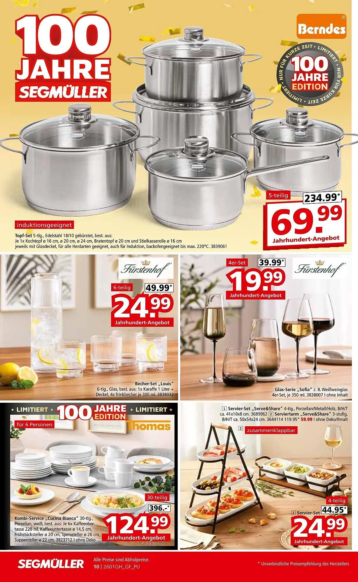 Segmüller Prospekt von 24. Dezember bis 10. Januar 2026 - Prospekt seite 18