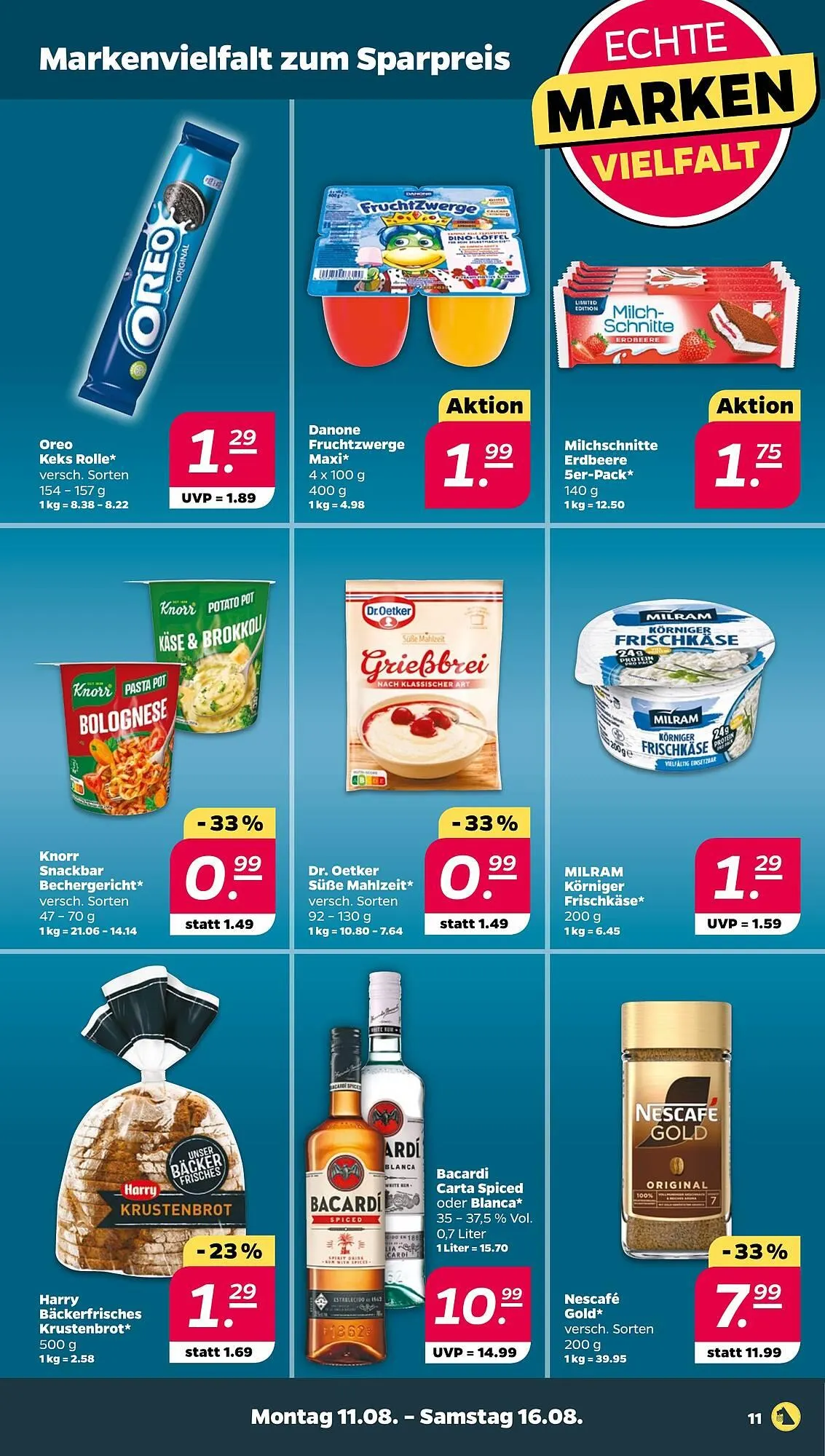 NETTO Prospekt von 11. August bis 16. August 2025 - Prospekt seite 11