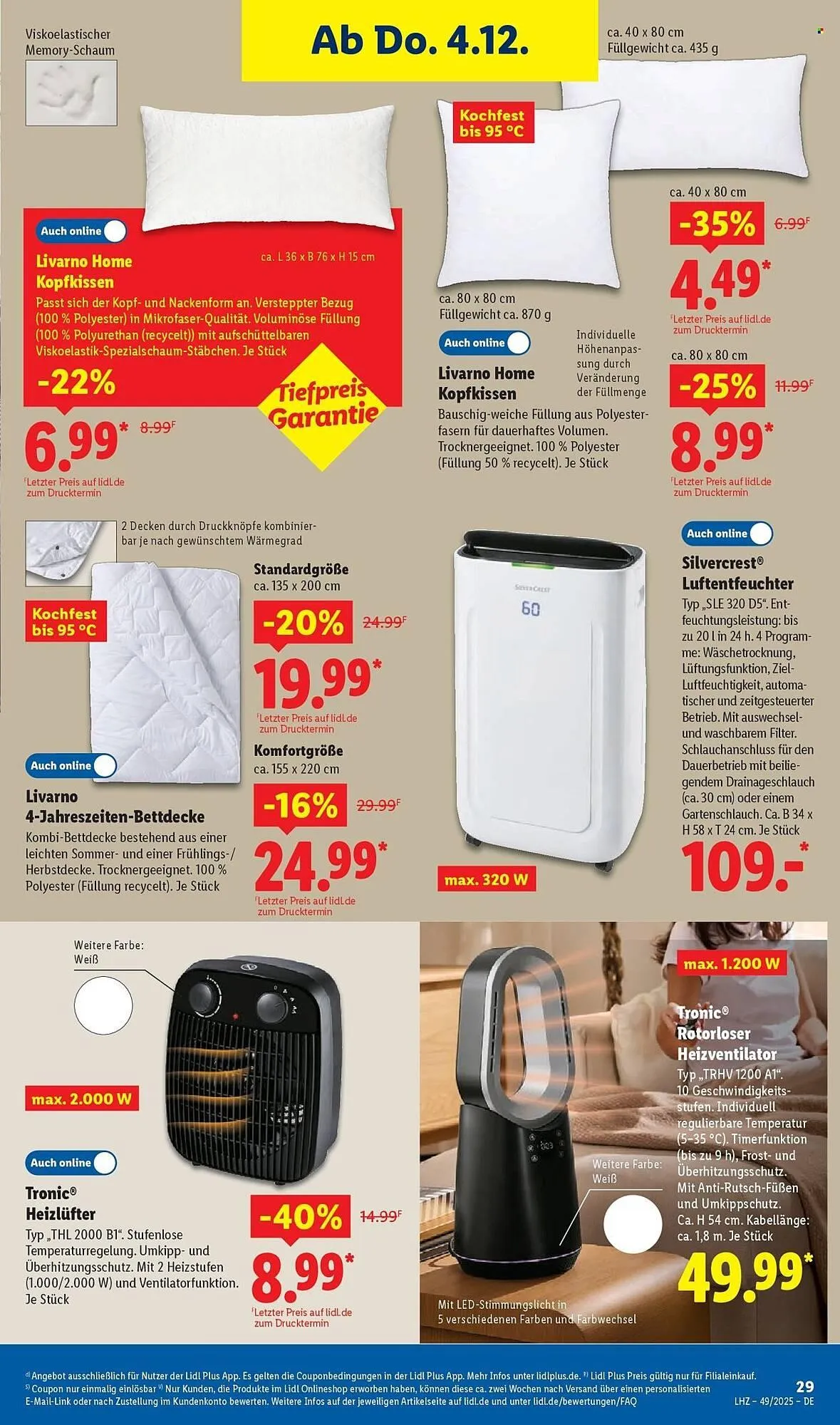 Lidl Prospekt von 1. Dezember bis 6. Dezember 2025 - Prospekt seite 45