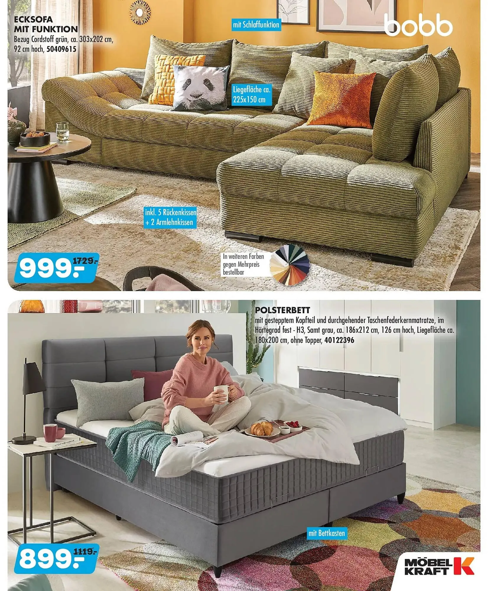 Möbel Kraft Prospekt von 11. November bis 16. Dezember 2025 - Prospekt seite 8