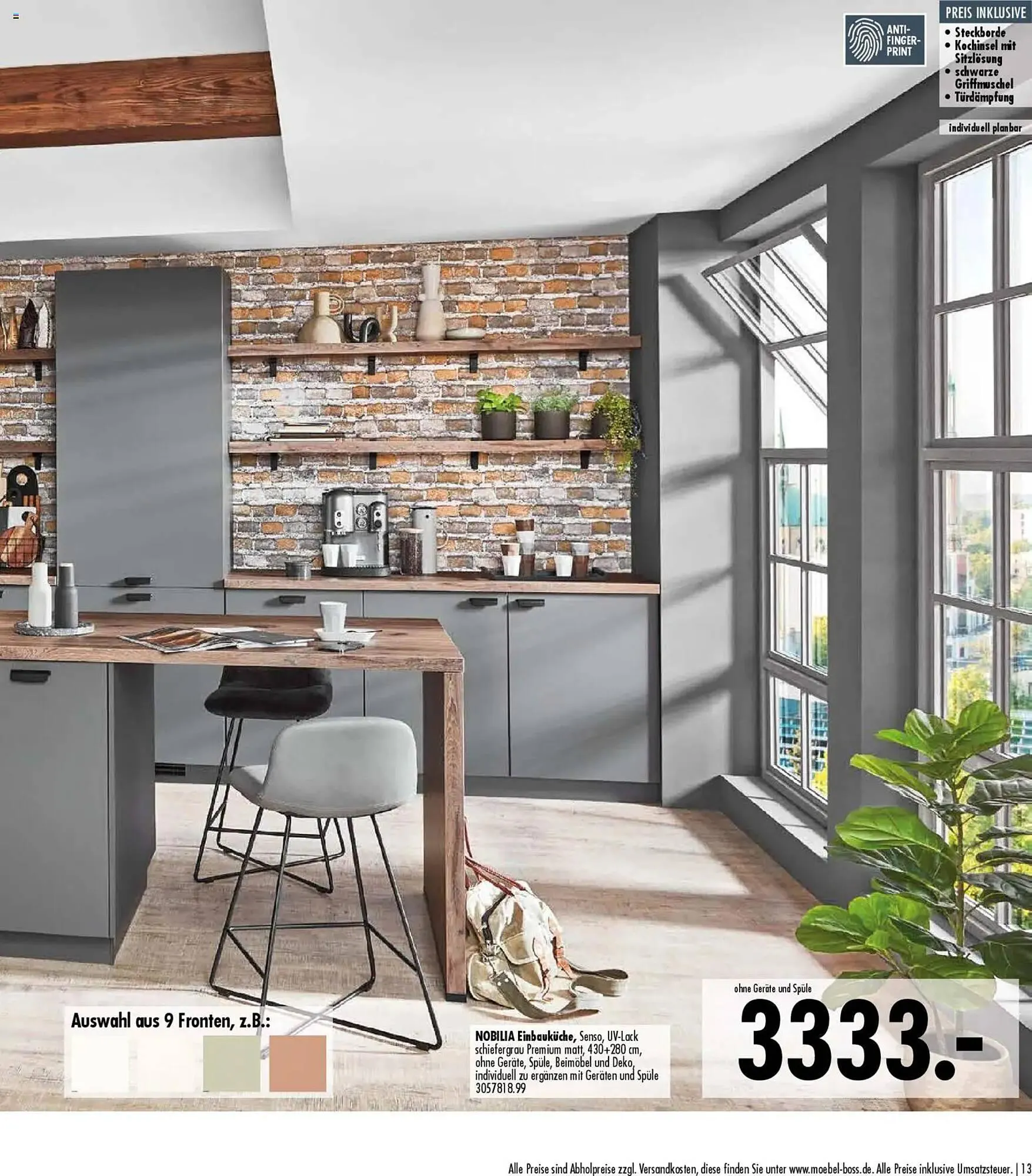 Möbel Boss Prospekt von 9. April bis 30. November 2026 - Prospekt seite 13