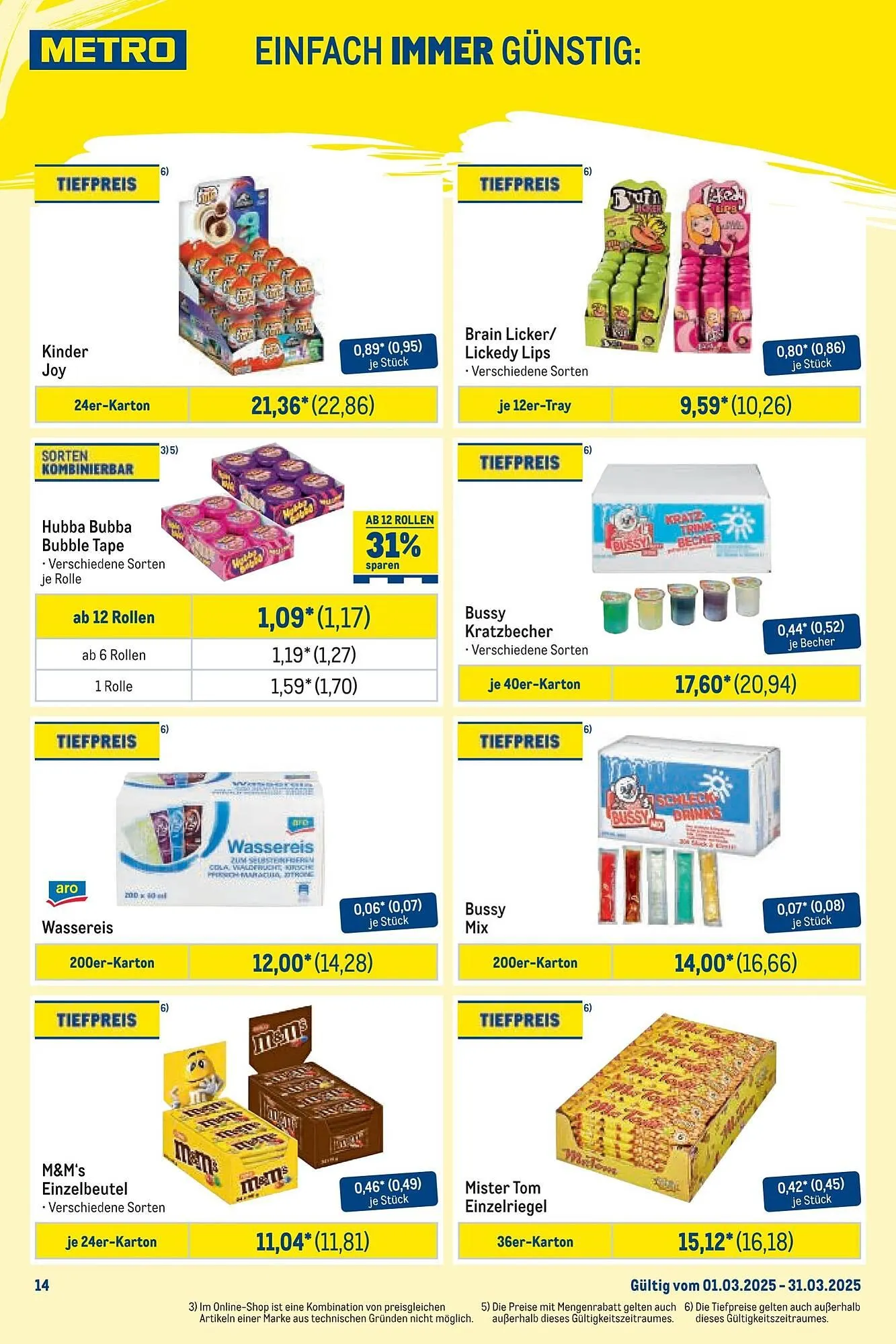 METRO Prospekt von 1. März bis 1. April 2025 - Prospekt seite 14