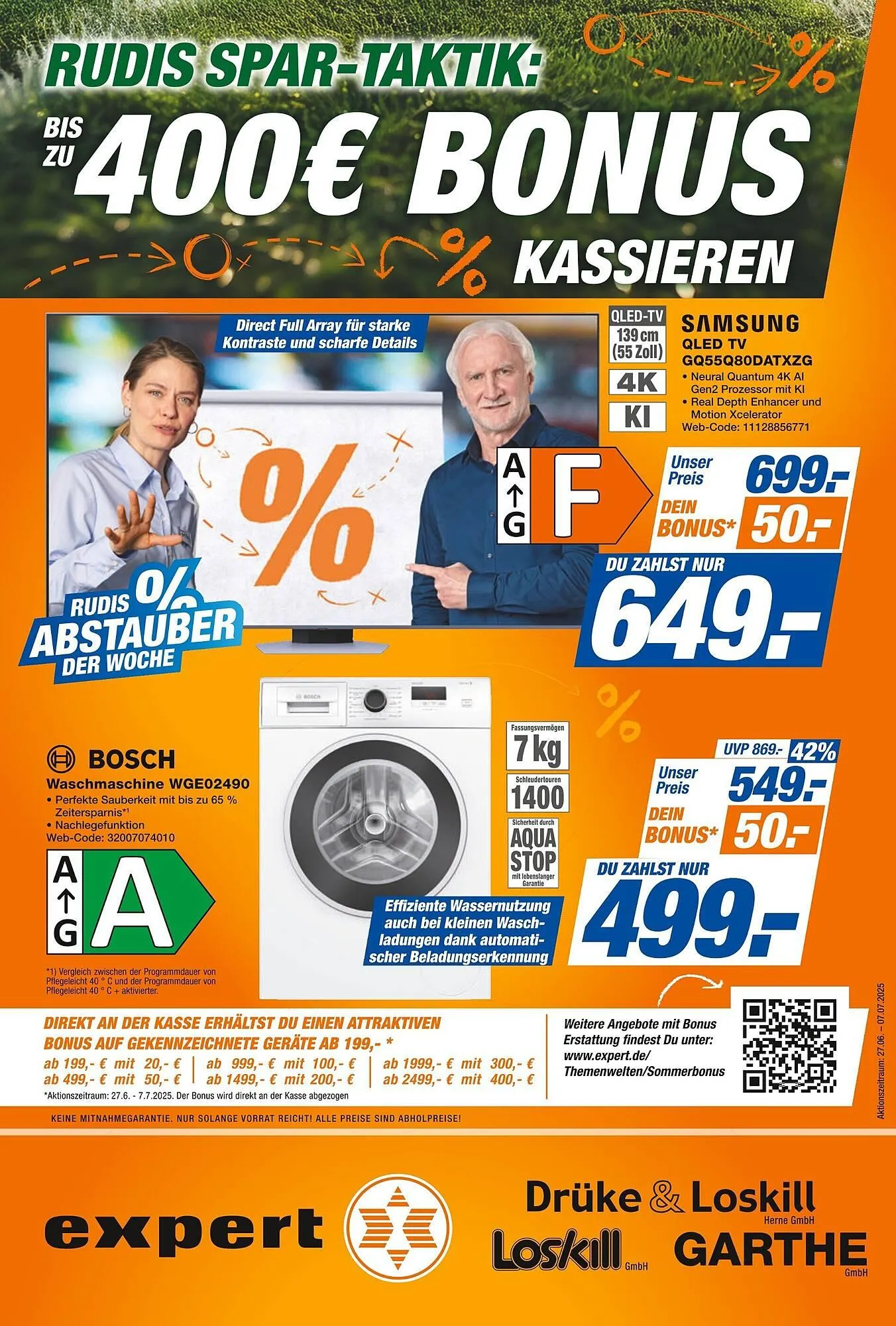 Expert Prospekt von 27. Juni bis 7. Juli 2025 - Prospekt seite 1