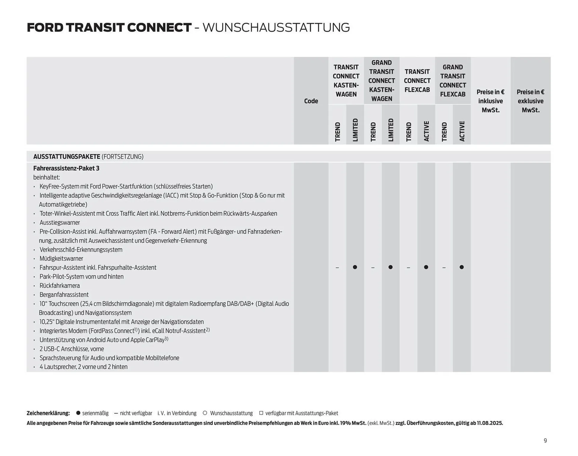 Ford Prospekt von 15. Oktober bis 29. Oktober 2025 - Prospekt seite 9