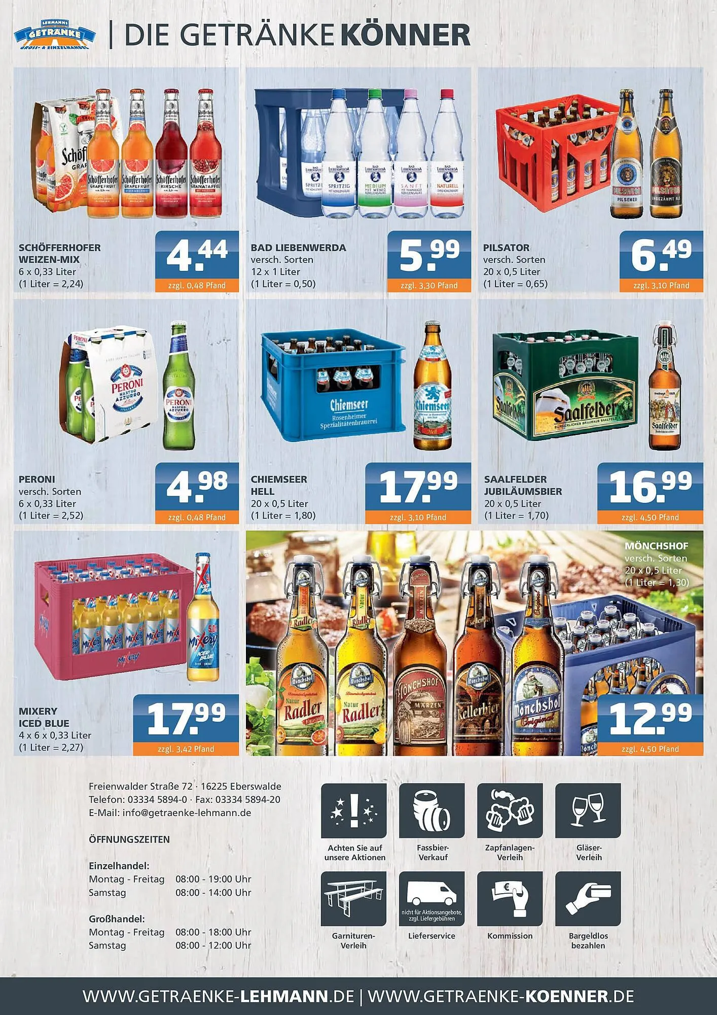 Getränke Lehmann Prospekt von 30. Juni bis 12. Juli 2025 - Prospekt seite 4