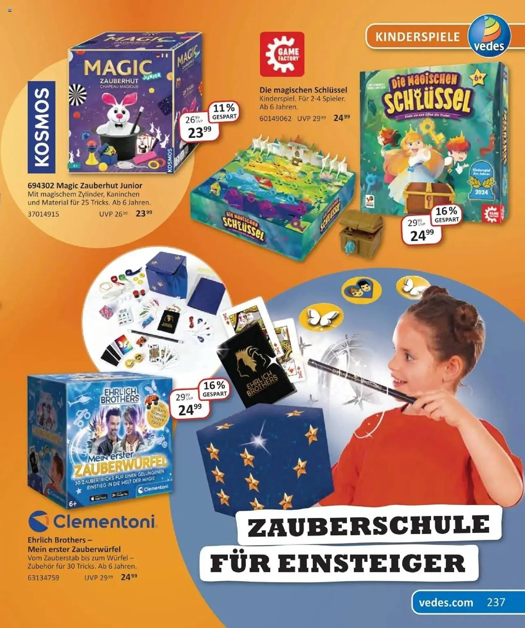 Vedes Prospekt von 29. September bis 6. Januar 2026 - Prospekt seite 237