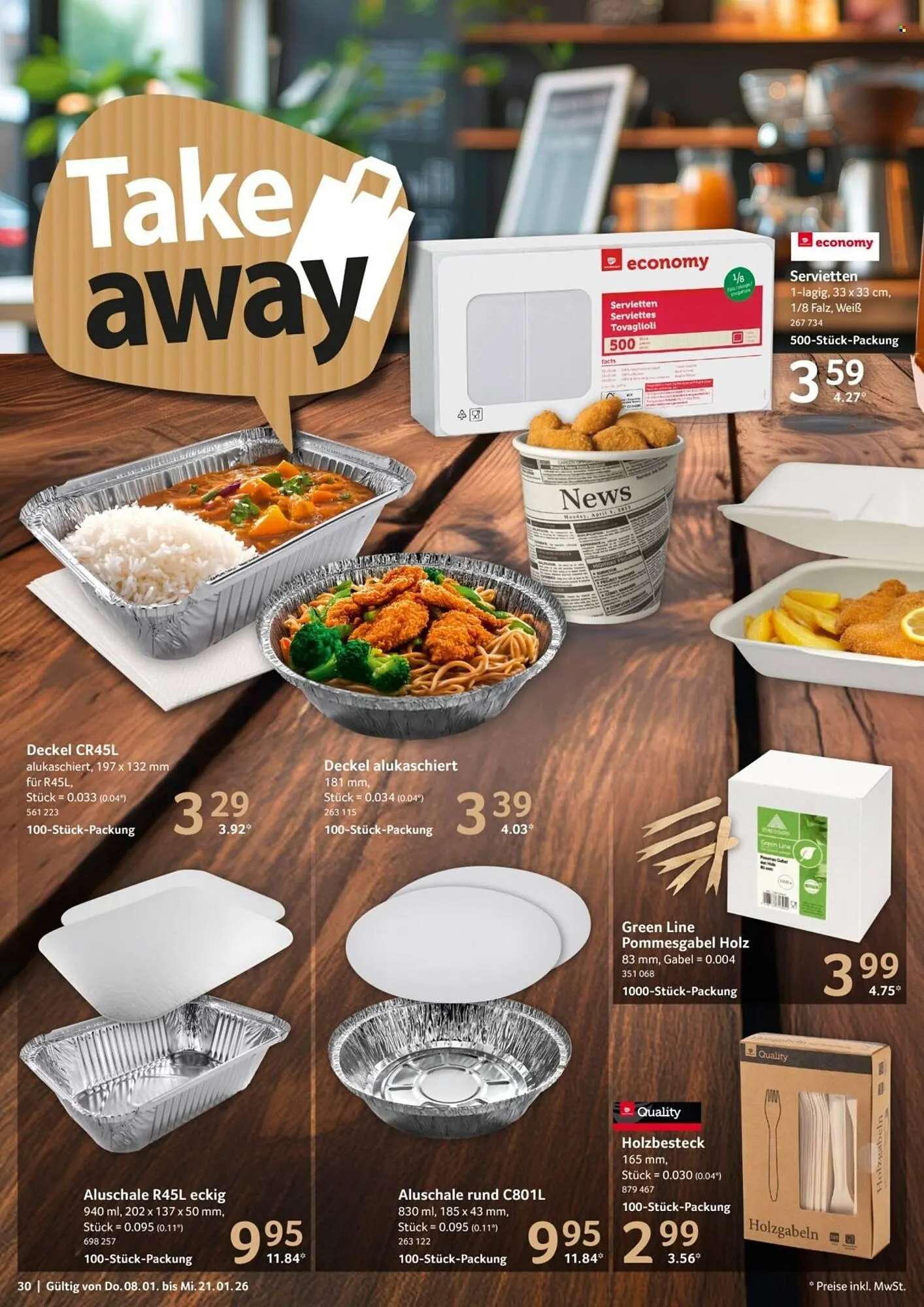 Selgros Prospekt von 8. Januar bis 21. Januar 2026 - Prospekt seite 30