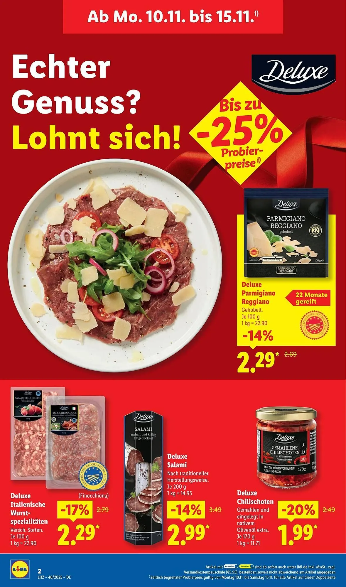 Lidl Prospekt von 10. November bis 15. November 2025 - Prospekt seite 2