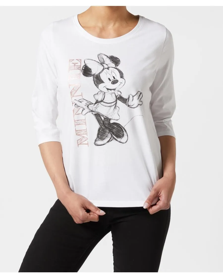 Minnie Mouse Shirt Disney, 3/4-Arm