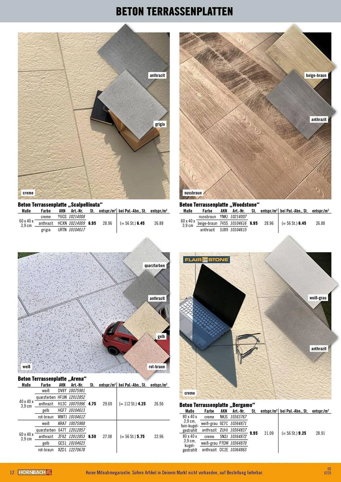 Hornbach Prospekt von 9. April bis 15. April 2025 - Prospekt seite 12