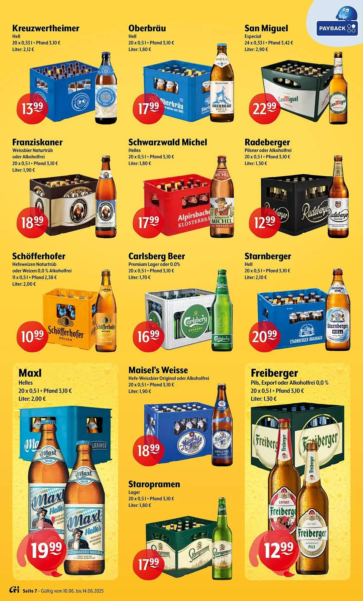 Trink und Spare Prospekt von 8. Juni bis 14. Juni 2025 - Prospekt seite 7