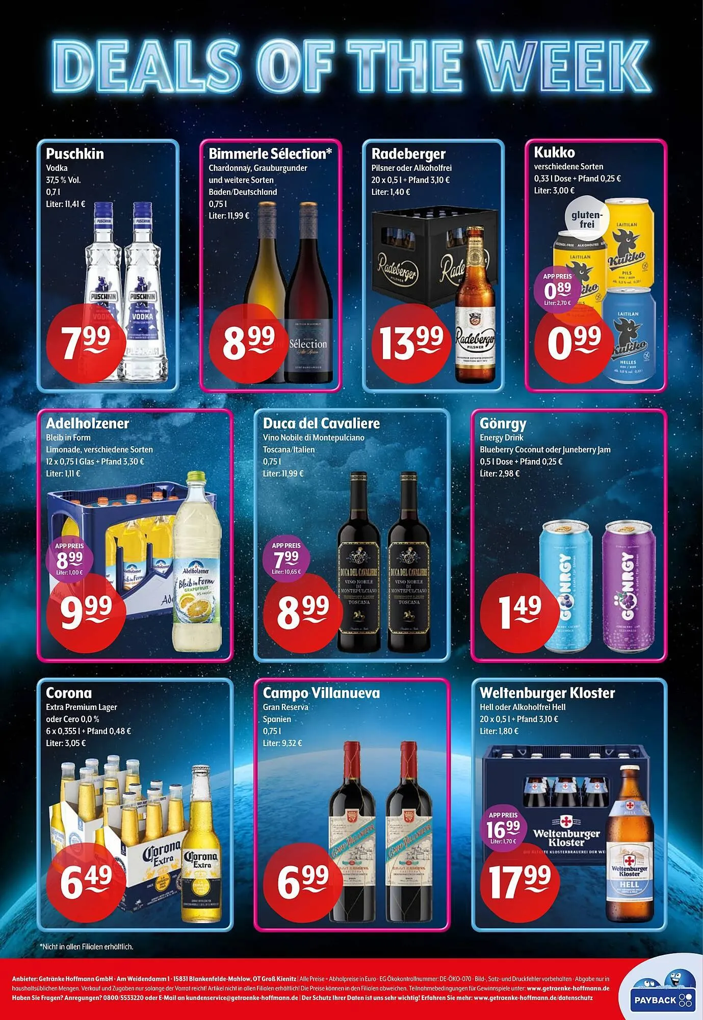 Getränke Hoffmann Prospekt von 1. Dezember bis 6. Dezember 2025 - Prospekt seite 8