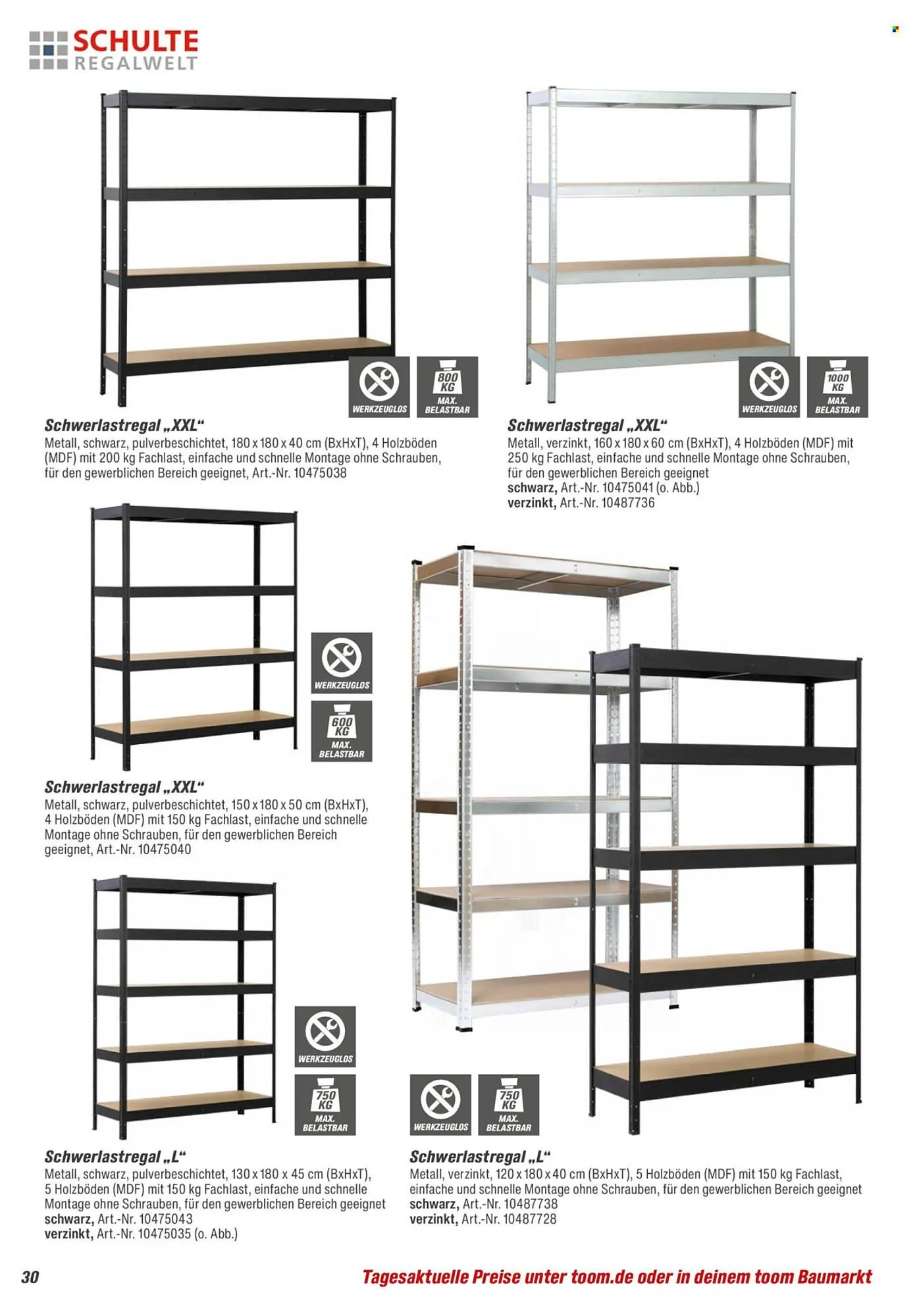 Toom Baumarkt Prospekt von 14. Februar bis 30. April 2026 - Prospekt seite 30