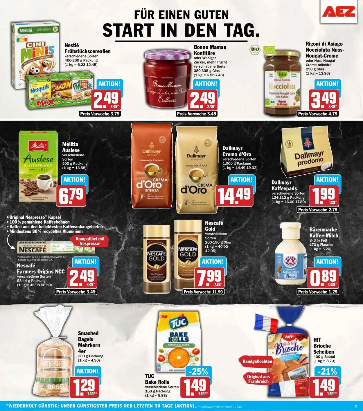 AEZ Aktueller Prospekt von 4. August bis 9. August 2025 - Prospekt seite 3