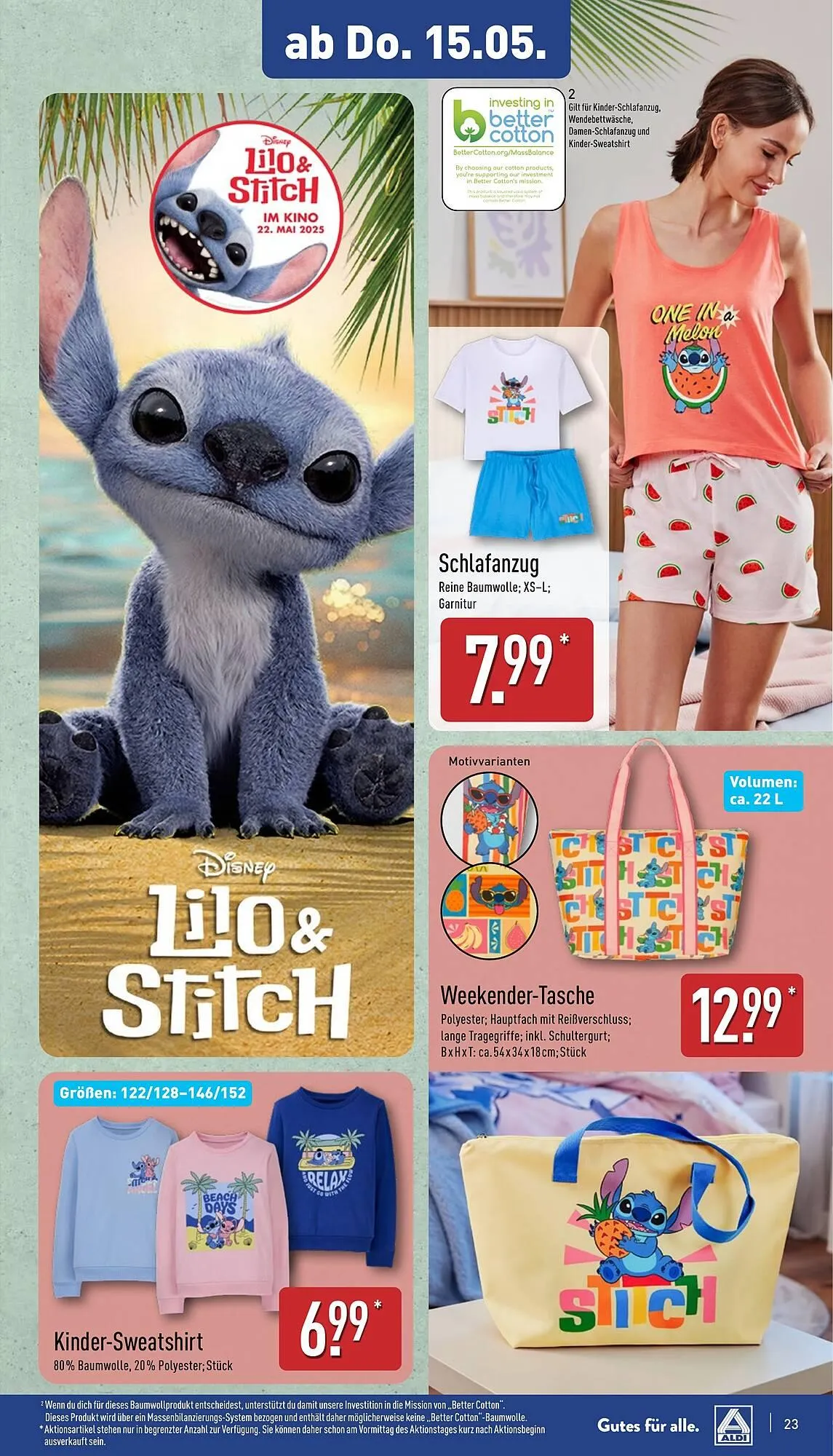 Aldi Nord Prospekt von 12. Mai bis 18. Mai 2025 - Prospekt seite 23