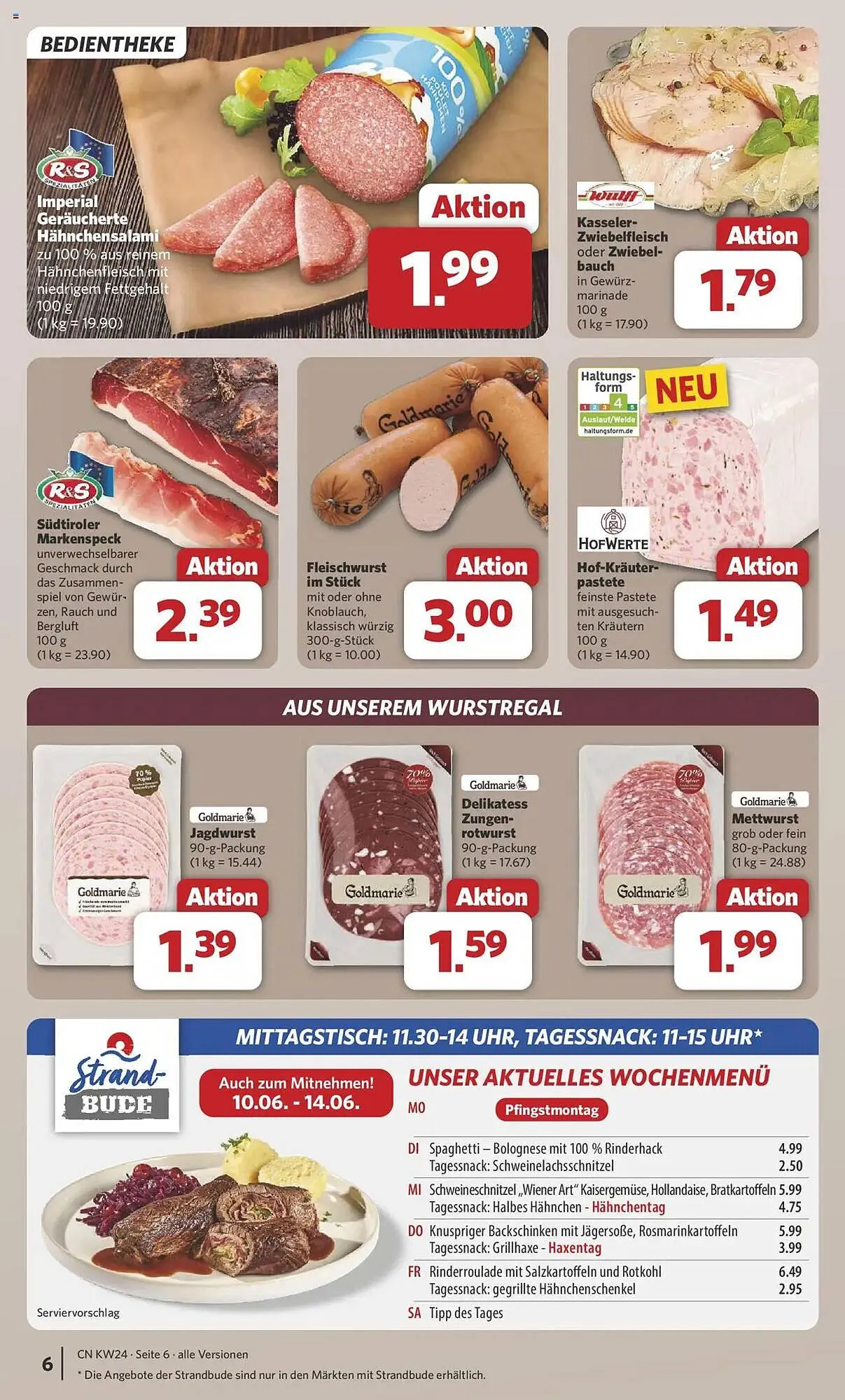 Combi Prospekt von 10. Juni bis 14. Juni 2025 - Prospekt seite 6