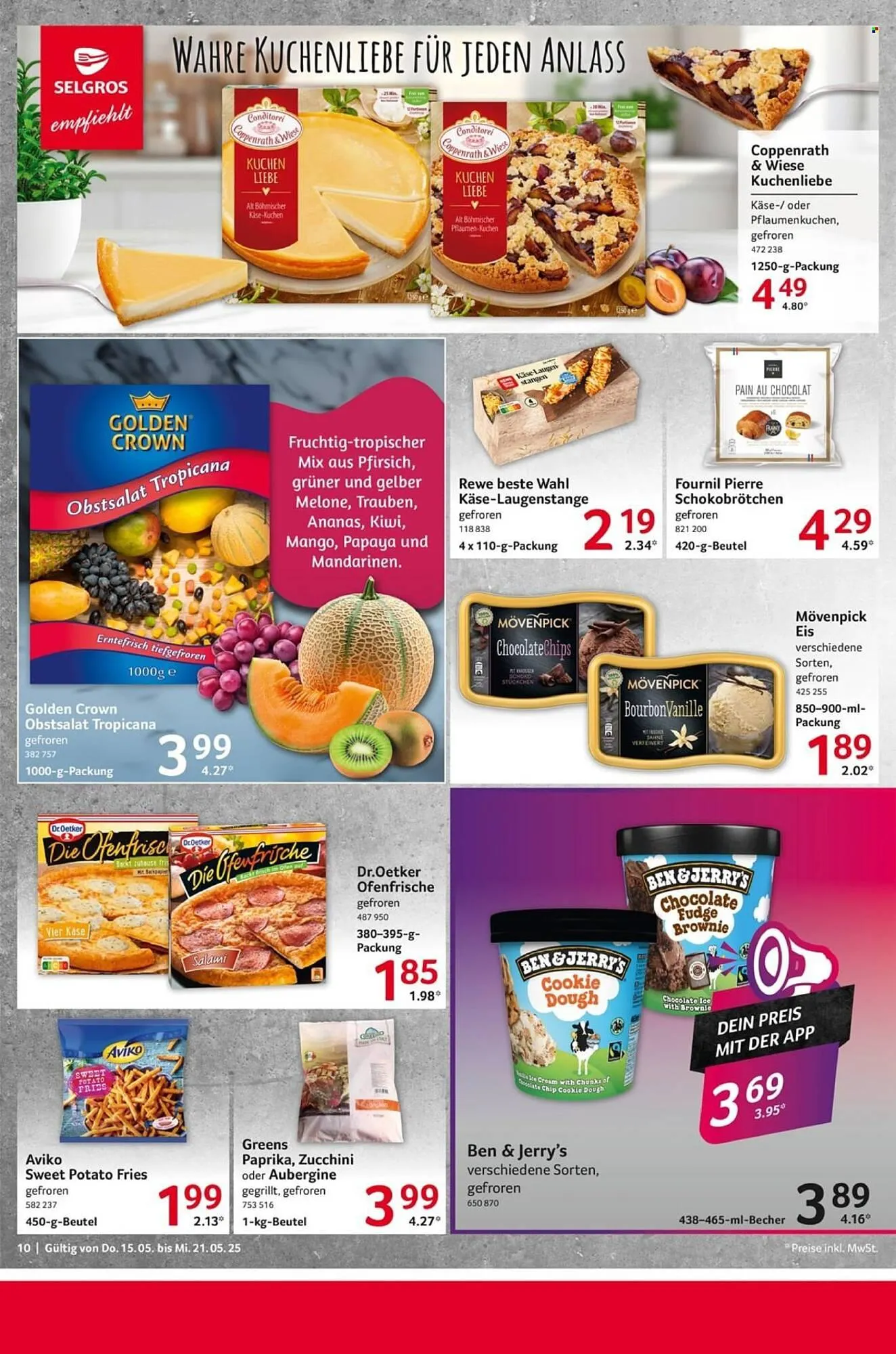 Selgros Prospekt von 15. Mai bis 21. Mai 2025 - Prospekt seite 10