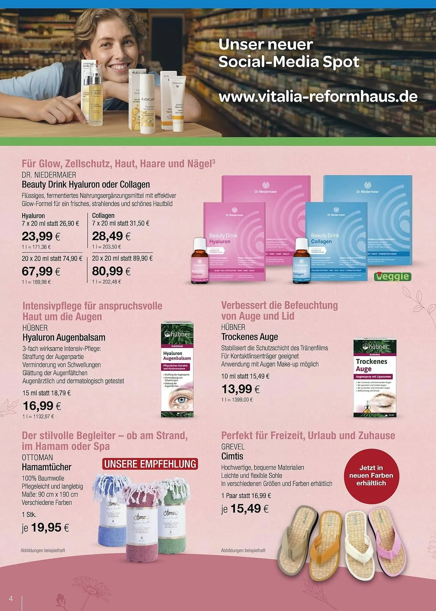 Vitalia Prospekt von 1. Mai bis 31. Mai 2026 - Prospekt seite 4
