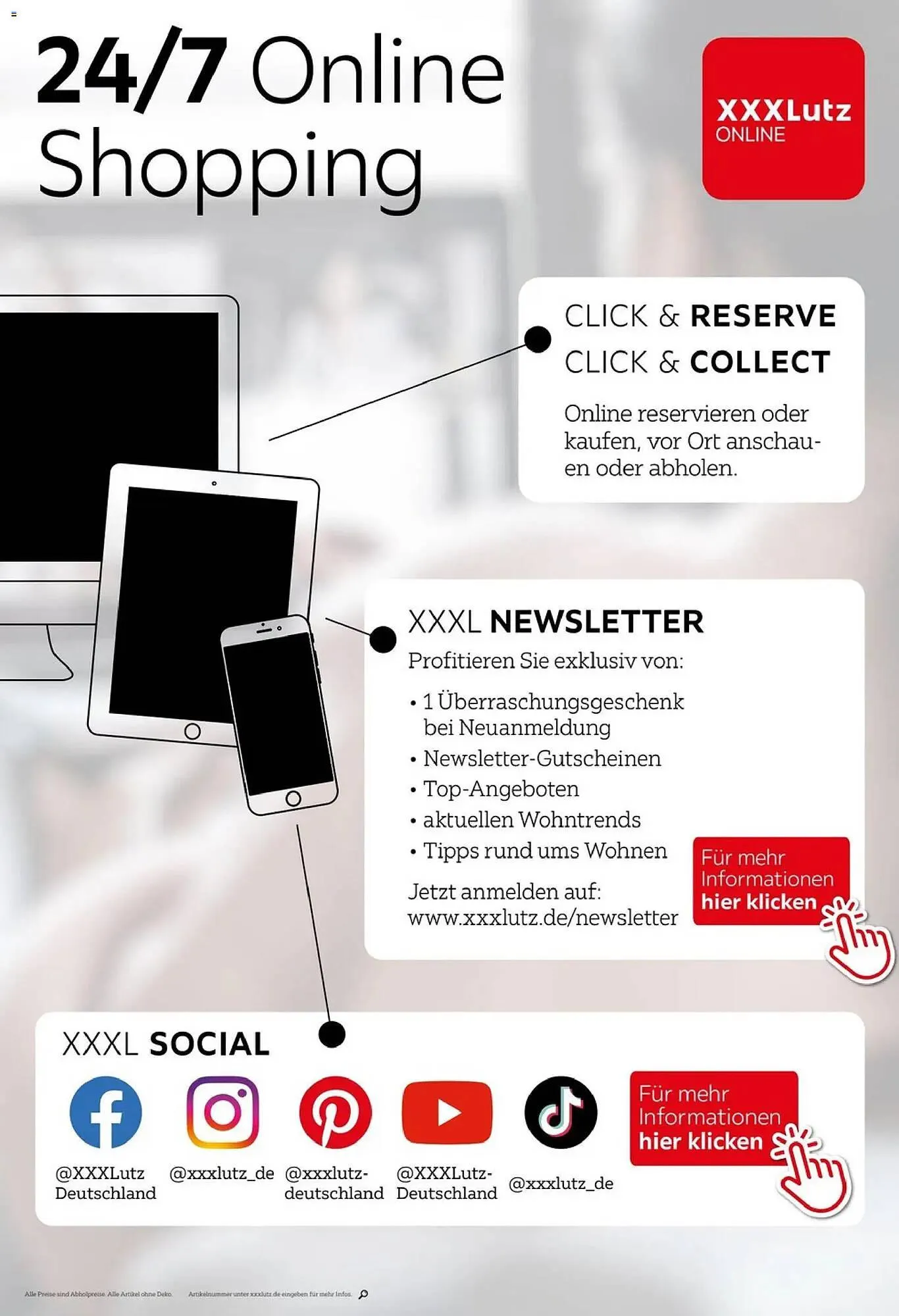 XXXLutz Prospekt von 23. November bis 7. Dezember 2025 - Prospekt seite 18