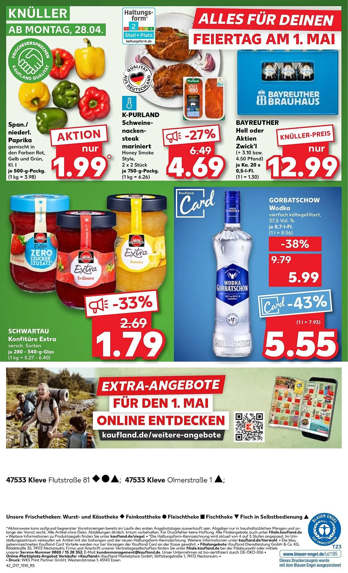 Kaufland Prospekt von 24. April bis 30. April 2025 - Prospekt seite 42