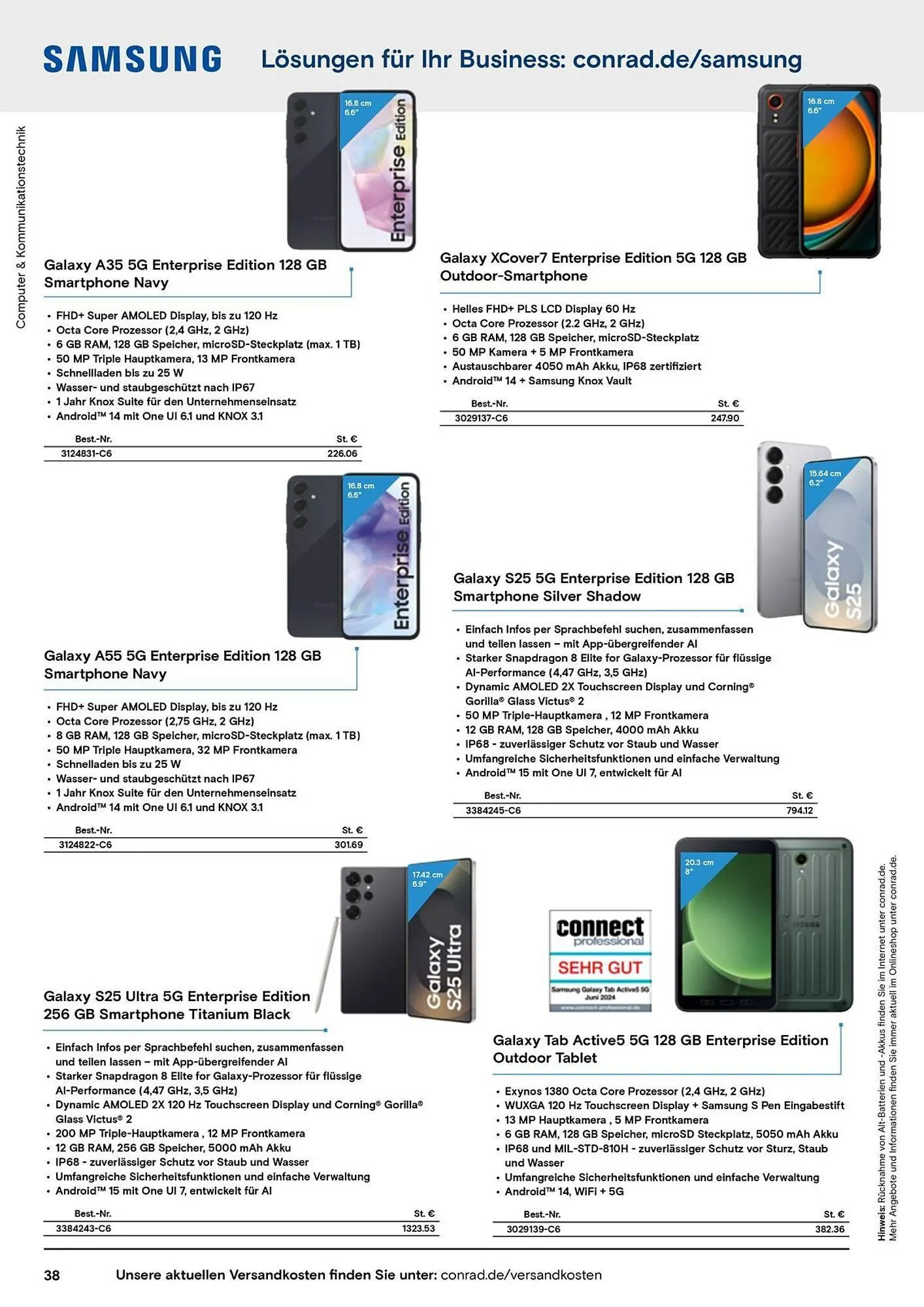 Conrad Prospekt von 25. September bis 31. Dezember 2025 - Prospekt seite 40
