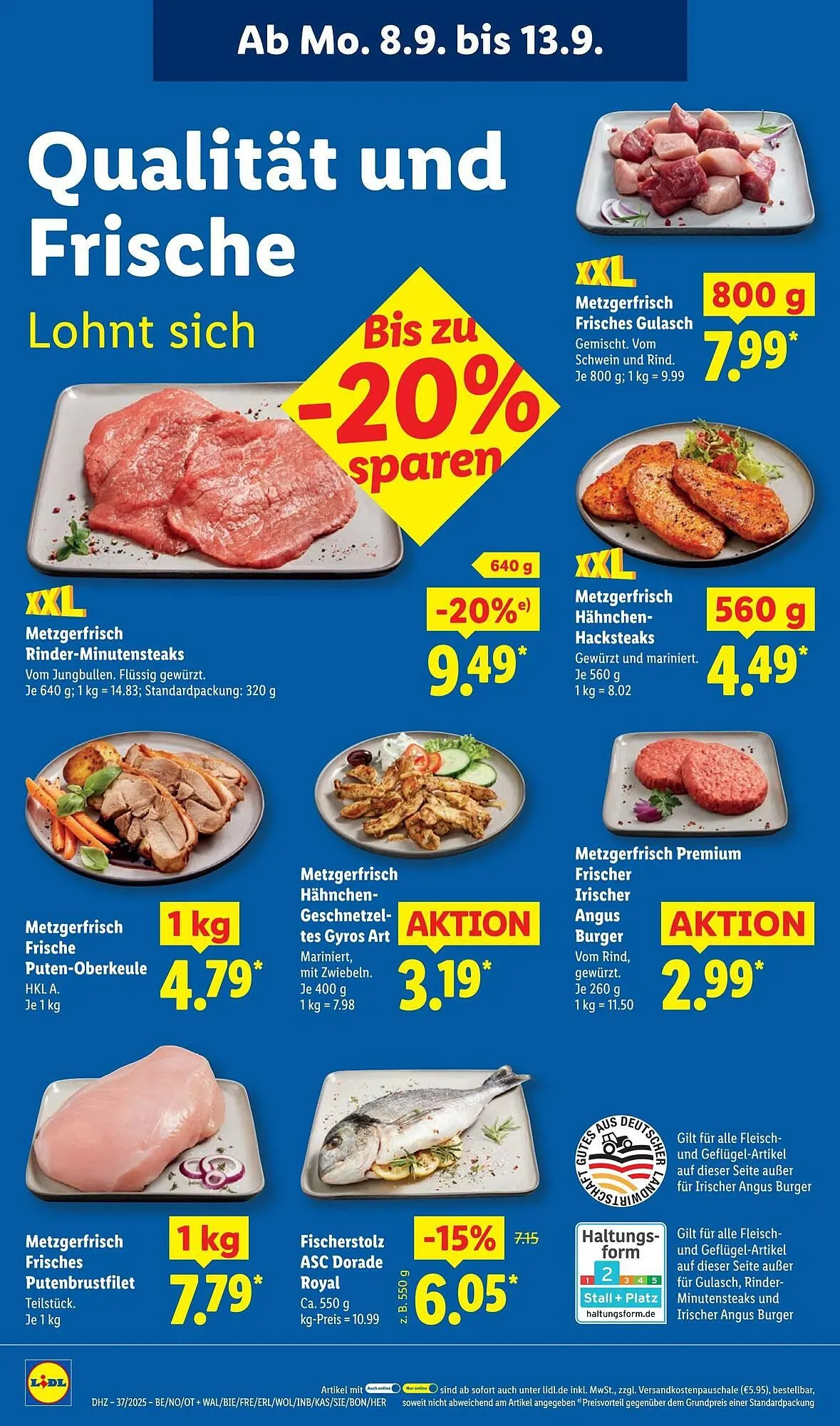 Lidl Prospekt von 8. September bis 14. September 2025 - Prospekt seite 10