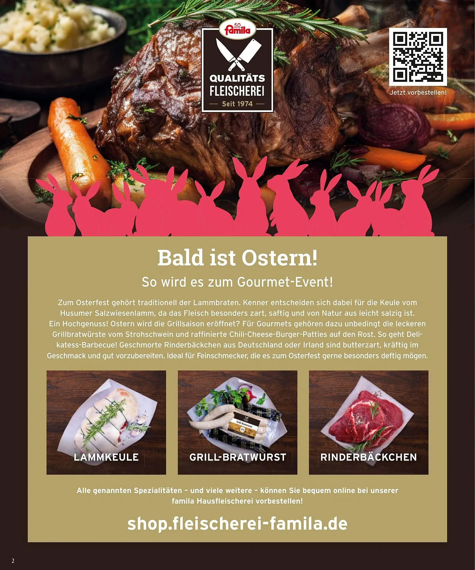 Famila Nord Ost Prospekt von 14. April bis 19. April 2025 - Prospekt seite 2