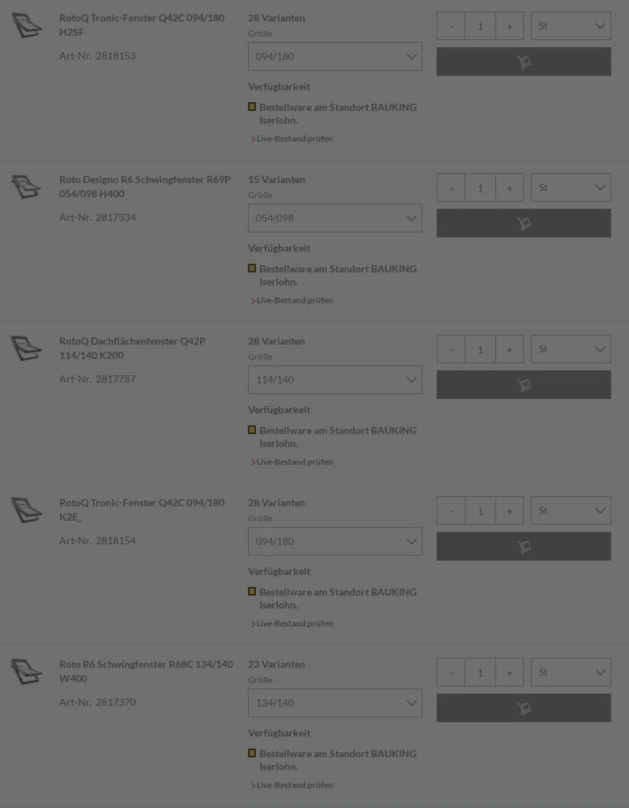 Bauking von 21. Juli bis 30. Juli 2025 - Prospekt seite 16