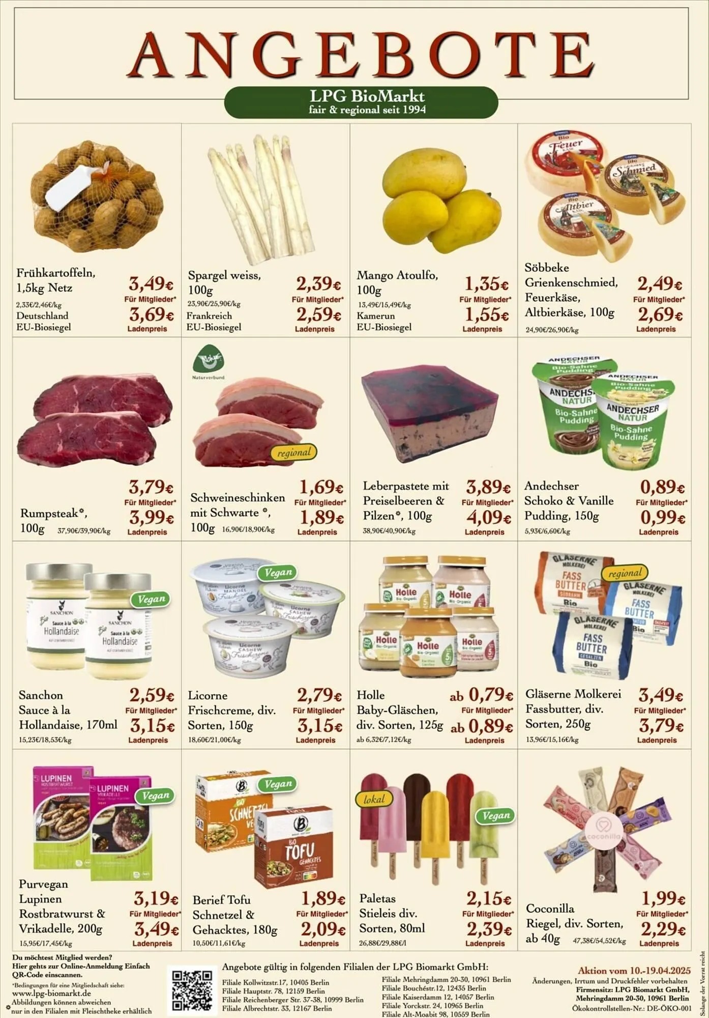 LPG Biomarkt Prospekt von 10. April bis 16. April 2025 - Prospekt seite 2