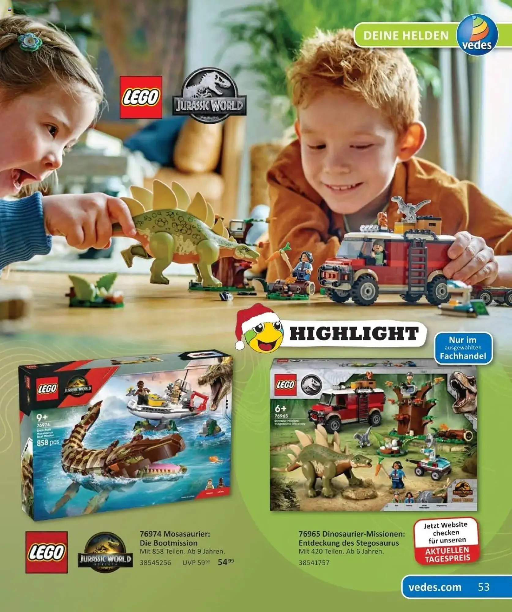 Vedes Prospekt von 29. September bis 6. Januar 2026 - Prospekt seite 53