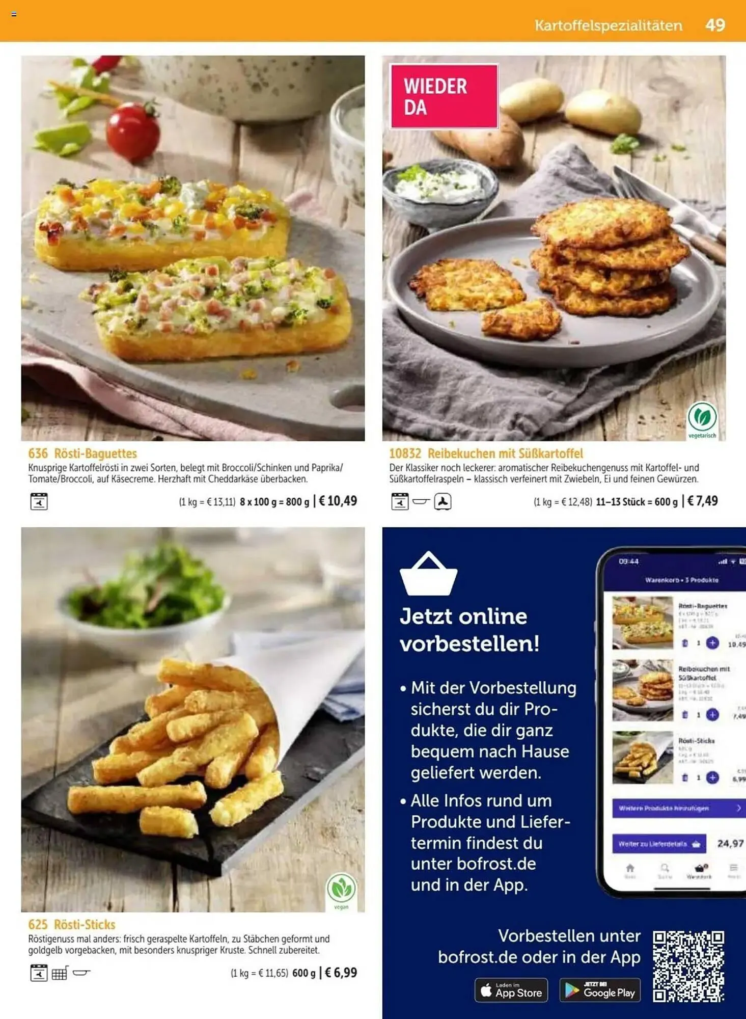 Bofrost Prospekt von 2. März bis 6. September 2025 - Prospekt seite 49