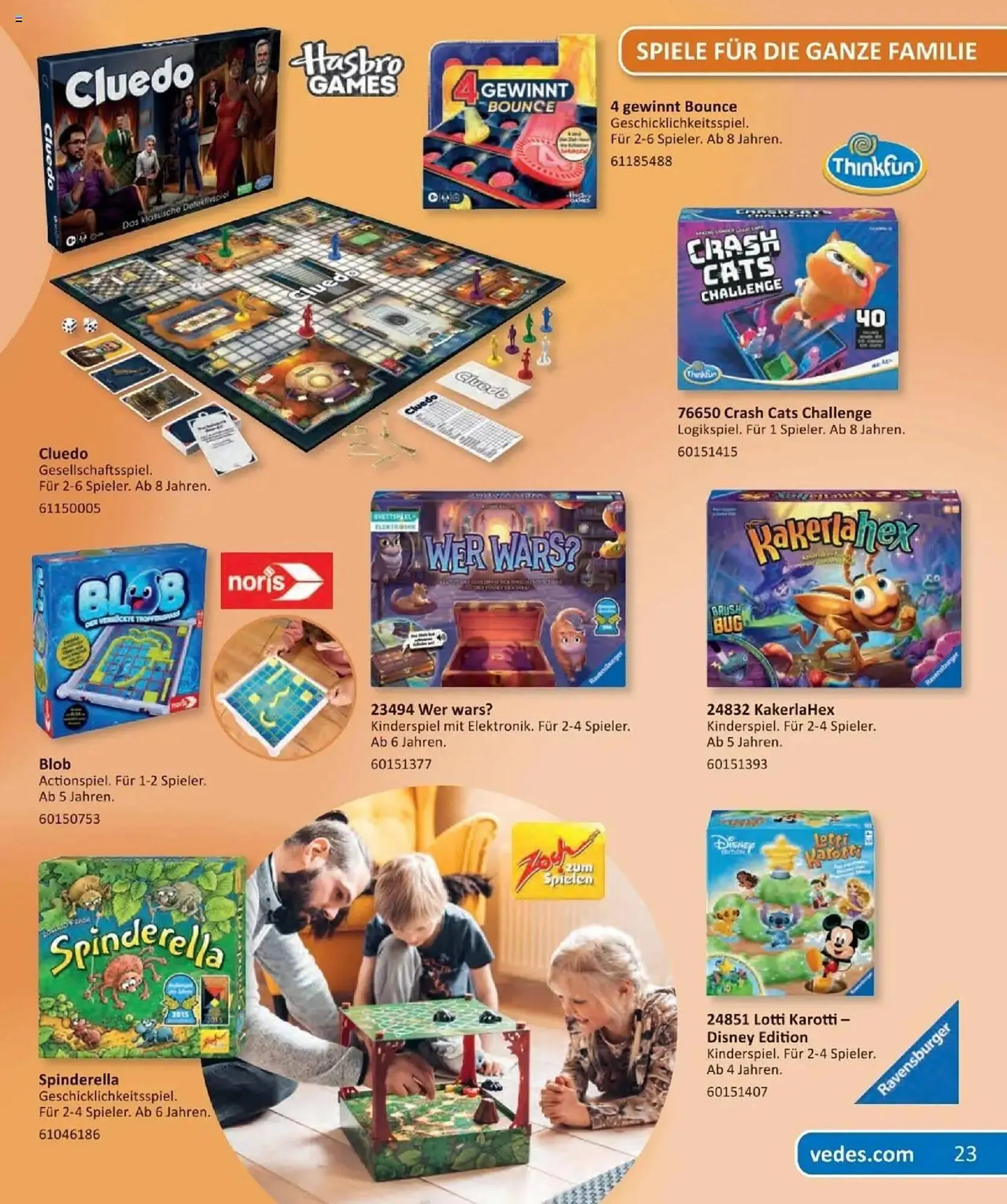 Vedes Prospekt von 18. September bis 24. Dezember 2025 - Prospekt seite 23