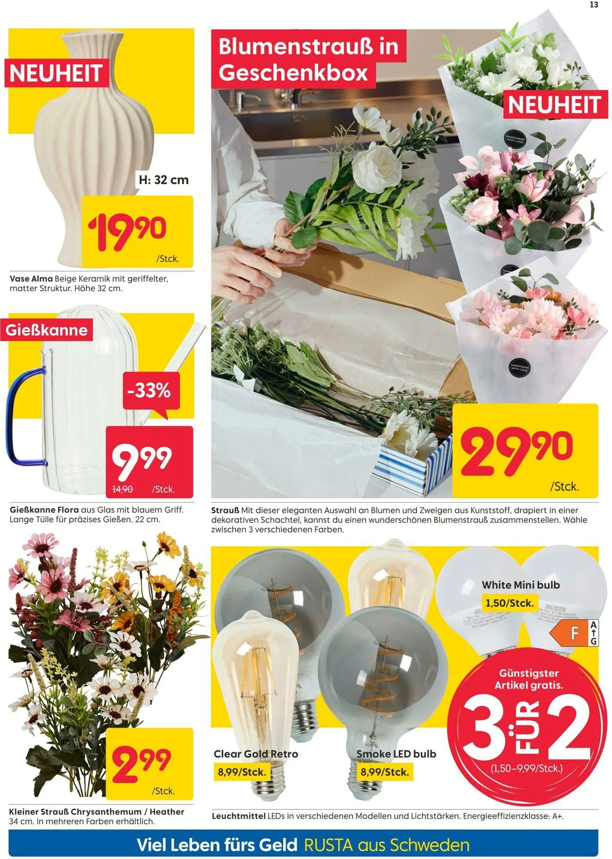 Rusta von 1. September bis 15. September 2025 - Prospekt seite 13