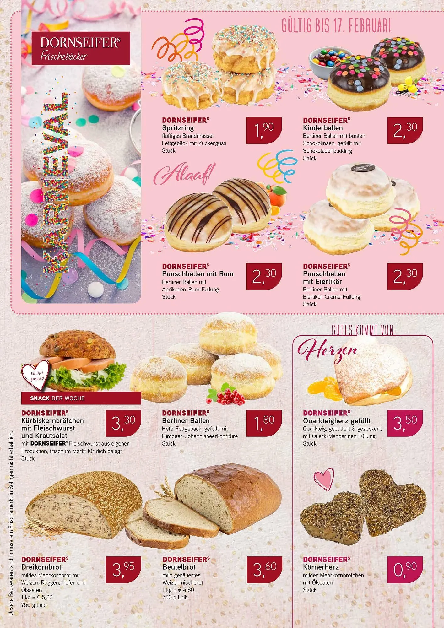 Dornseifer Prospekt von 9. Februar bis 14. Februar 2026 - Prospekt seite 7