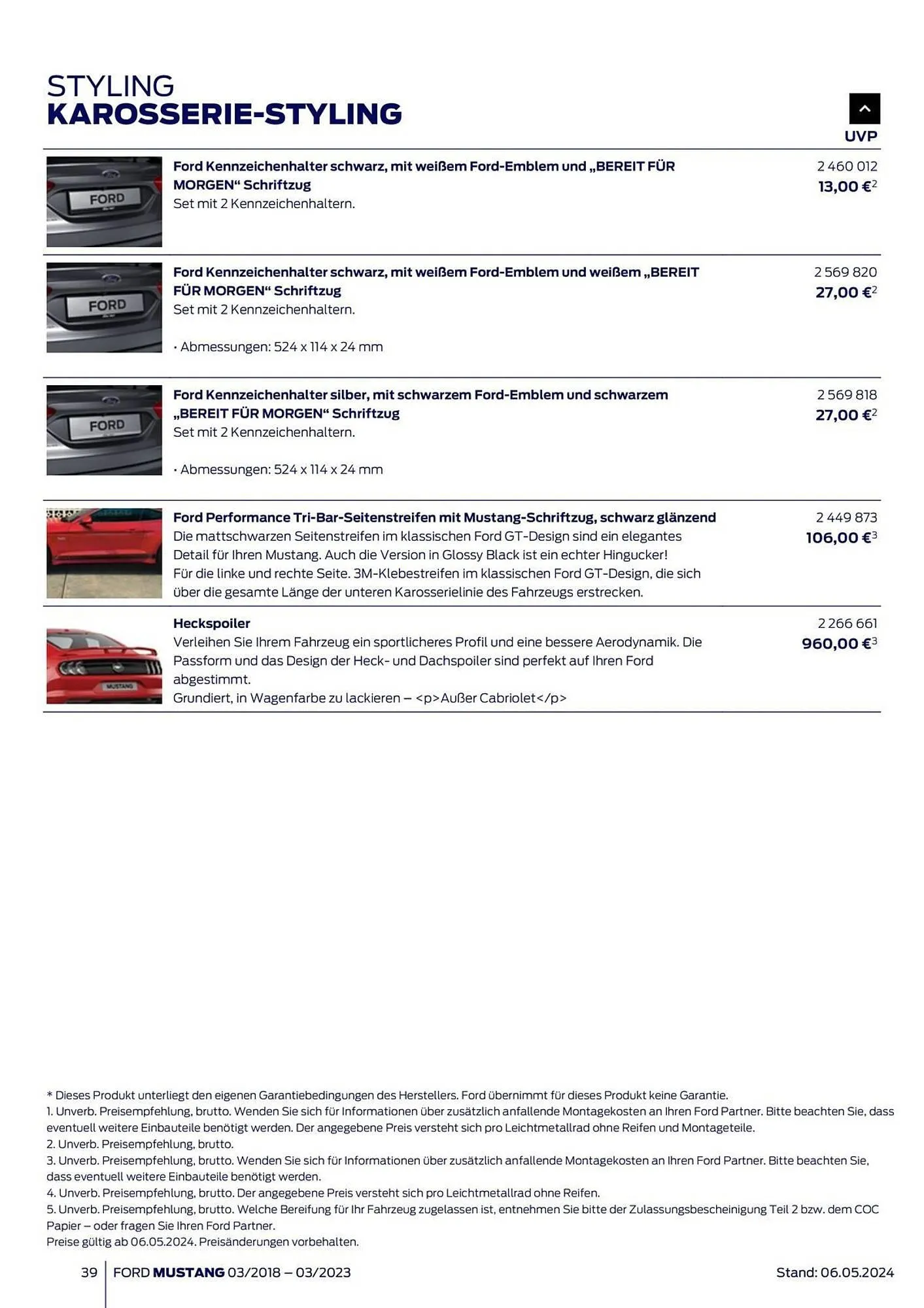 Ford Prospekt von 1. März bis 7. März 2025 - Prospekt seite 39