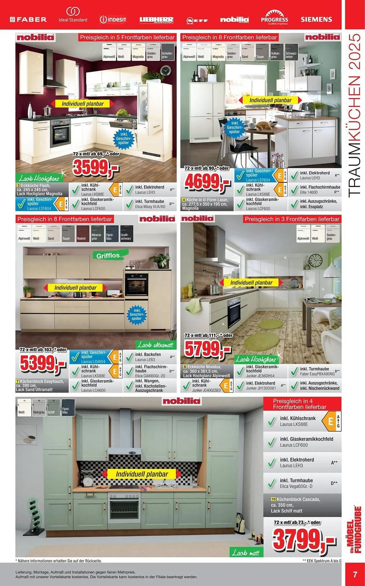 Möbelfundgrube Prospekt von 15. April bis 7. Mai 2025 - Prospekt seite 7