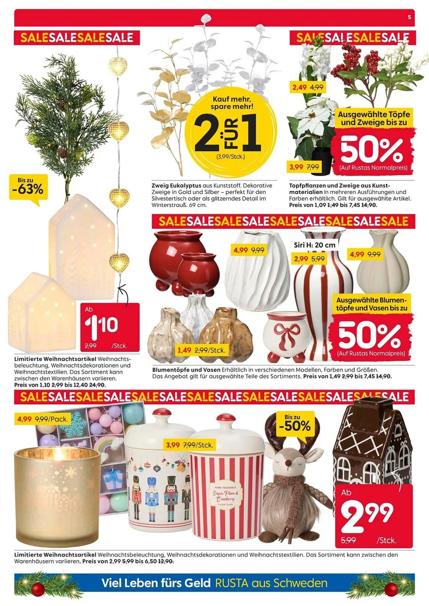 Rusta Prospekt von 27. Dezember bis 2. Januar 2026 - Prospekt seite 5